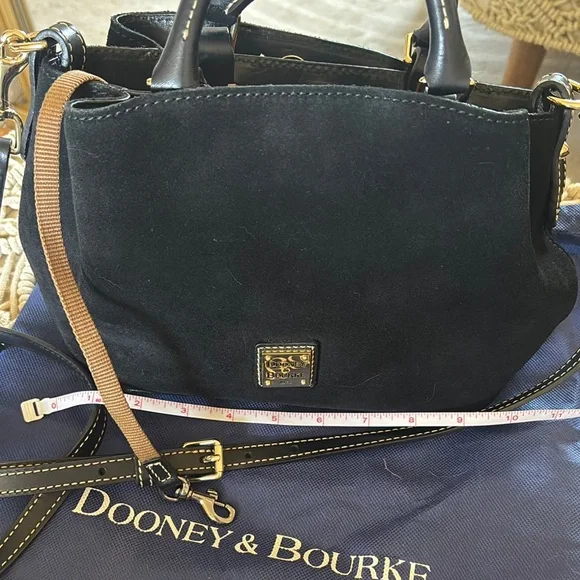 Dooney & Bourke Black Satchel with Structured Design - Picture 13 of 14